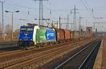 gemischte-guterzuge PKP Cargo - EU 43-004 ( Baugleich BR 186 ) durchf�hrt mit einem gemischten G�terzug den Bahnhof Berlin Sch�nefeld Flughafen Richtung Genshagener Heide.
20.11.2009
