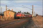 241 697 verl�sst nach einer ICE-�berholung mit 51416 Dre-Friedrichst. - ...