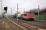 155 080-5 mit gemischten ...  Stephan Kemnitz 16.03.2011