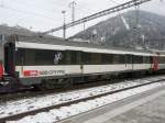 SBB - Gep�ckwagen D 50 85 92-75 300-0 im Bahnhof ...