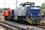 Rangierfahrt in Gladbeck RBH ...  Klaus Muhs 11.07.2011