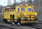 Gleisbaumaschinen und -krane Ein Gleisbau Fzg, aufgenommen am 11.11.09