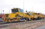 Gleisbauzug Plasser & Theurer SSP 110 SW, am Bhf Euskirchen, ...