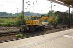 Ein Liebherr 900 Zweiwegebagger ...  Bj�rn Klein 02.09.2011