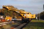 Gleisbauschienenkran KRC 810 T ...  J�rgen Senz 13.11.2011