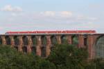 Dreierpack 612er am 12.09.2010 auf der G�ltzschtalbr�cke.  ...