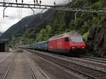 Re 460 022 mit ...  Lukas Buchmeier 30.06.2011