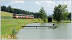 graz-koflacher-bahn-und-busbetrieb-gmbh-gkb Nachschuss auf den R 8565 von Graz nach Wies-Eibiswald am 12.7.2010 bei den Teichen in Kresbach, rund 3 Kilometer nach Deutschlandsberg aufgenommen. 