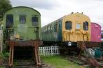 Einige Wagen im Electric Railway Museum Coventry (September 2016)