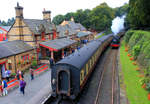 Lakeside & Haverthwaite Railway: Von der Zweiglinie von Ulverston am Irischen Meer zum Südende des Lake Windermere (1866-1872 gebaut, stillgelegt 1965, Güterverkehr bis 1967) wurde der