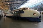 Ein Shinkansen der null Serie aus dem Jahr 1976 am 01.04.2015 im National Railway Museum in York.