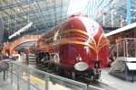 Die  Duchess of Hamilton  aus dem Jahr 1938 am 01.04.2015 im National Railway Museum York.