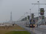 Blackpool Tower, Blackpool Promenade und natürlich die Tram - all das bei schönstem englischem Wetter.