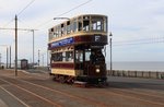 Bolton Tw 66 auf der Promenade in Blackpool, 27.08.2016.