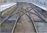 Die Gleisanlage im Endbahnhof Oban mutet an wie ein schlechter Witz und verdeutlicht den Niedergang der Eisenbahn in der schottischen Provinz.