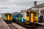 - Im Heart of Wales -  Rheilffordd Calon Cymru - oder eben Heart of Wales Line wird die Nebenbahnstrecke Llanelli - Craven Arms von ihrer Betreibergesellschaft Arriva Trains Wales treffend genannt.