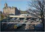 Zum Ende einer Epoche - ein kleiner Beitrag: Ein Class 158 verlässt Edinburgh Waverley an einem 21.