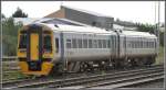 158 830 von Arriva noch in Silberausfhrung im Bahnhof Chester.