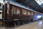 Dieser Salonwagen wurde 1941 gebaut und diente Queen Elizabeth für ihre Reisen durch´s Land. (National Railway Museum York, Mai 2019) 