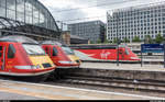 HST-Paradies London King's Cross? Gleich drei Virgin Trains East Coast HST mit den Triebköpfen 43239, 43300 und 43299 stehen am 8.