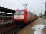 groskorbetha BR 185 CL-005 am 07.02.10 in Gro�korbetha Abgestellt
