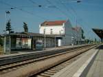 Der Bahnhof von G�strow ...  Mirko Schmidt 13.07.2010
