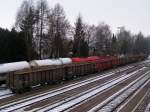 Eaos(31815334148-8) wartet mit 8 weiteren beladen Kollegen auf den abendlichen ...