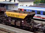 Schotterwagen 80819720297-7 wurde soeben ...  innviertel 07.11.2011