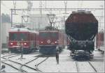 Be 4/4 514, Ge 4/4 I 605 Silvretta und geschemelte ...