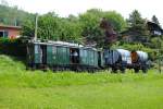 Guterwagen Fe 4/4 151 ex CGTE P 520267 � Blonay 04.07.2010