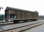 ST - Diesnstwagen X 455 abgestellt im Bahnhofsareal von Triengen ... ST - Diesnstwagen X 455 abgestellt im Bahnhofsareal von Triengen ...