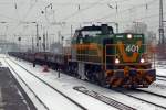 401 der Dortmunder Eisenbahn ...  Christian Sch�rmann 11.01.2010