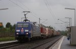 152 137-6 mit Containerzug ...  Gilbert Coletti 27.01.2010