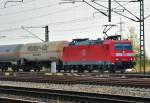 185 137-7 mit Tankwagen ...  Rolf Reinhardt 22.11.2011