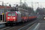 145 033-7 in Recklinghausen 25.1.2012   ...