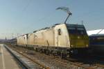 186 164-0 mit 186 175-6 im Schlepp (beide Euro Cargo ...