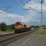 Die DE 671 durchfuhr ...  Mirko W. 10.07.2010