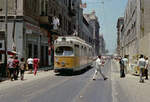 Alexandria SL 9 (DÜWAG/Kiepe-GT6 885, ex-Københavns Sporveje 885) im Juni 1977.