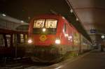 1116 064, am 10.02.2010, vermutlich mit Intercity 691 in Wien ...
