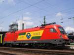 1116 065-2 steht mit dem R 9923 nach Gy�r in ...