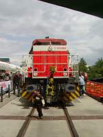 Die nagelneue Vossloh G ...  Daniel Oster 22.01.2011