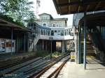 S-Bahnhof Blankenese am 4.8.2007, Kopfbahnhof auf der Strecke Altona - ...