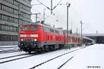 218 832 mit einem RE nach Bad Harzburg in Hannover ...