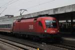 1116 092-6, mit IC 2082 in Hannover HBF.  ...