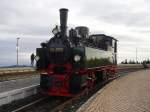 Harzer Schmalspurbahnen Hier nochmal ein Foto der Mallet 99 5902, der HSB., beim Umsetzen am Bahnhof Brocken