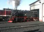 Hier 99 7236-5, beim rangieren am 20.10.2009 im BW Wernigerode. ...