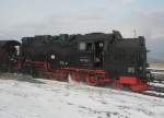 Hier 99 7240-7, diese Lok stand am 5.4.2010 auf dem ...