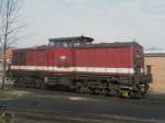 Hier 199 872-3, abgestellt am 8.4.2010 in Wernigerode.  ...