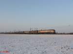 V330.1 zieht bei Schkeuditz West ein Kesselzug. 23.12.09 ... V330.1 zieht bei Schkeuditz West ein Kesselzug. 23.12.09 ...