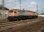 hvle-Tiger V330.3 neben den ehmaligen Kleinbahnhof in Bergen/Rügen. ... hvle-Tiger V330.3 neben den ehmaligen Kleinbahnhof in Bergen/Rügen. ...